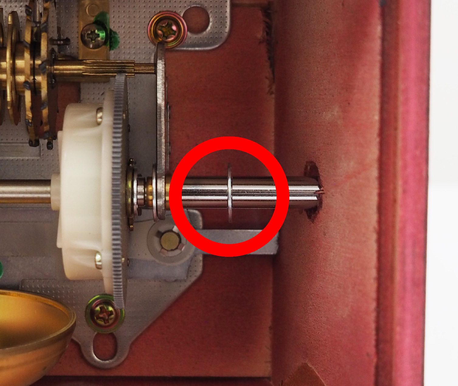 Key Retention Ring for preventing winding key Loss